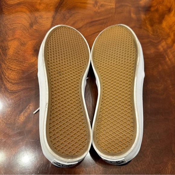 Vans Navy Blue and White Stripe Sneakers size 7 - Picture 8 of 8